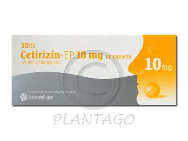 Cetirizin-EP filmtabletta 10mg 30x