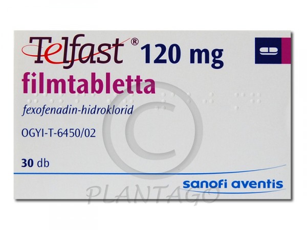 Telfast 120mg filmtabletta 30x