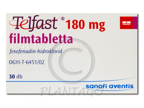 Telfast 180mg filmtabletta 30x