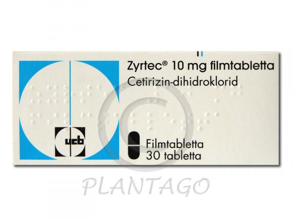 Zyrtec filmtabletta 30x