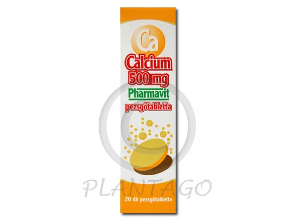 Calcium Pharmavit 500 mg pezsgőtabletta20x