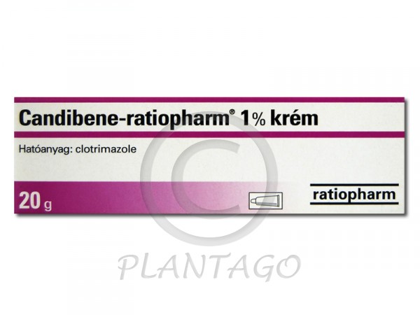 Candibene- Teva 1% krém 20g (régi név: Candibene-ratiopharm)