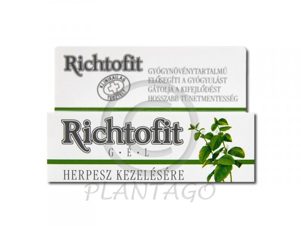 Richtofit gél herpesz kezelésére