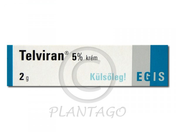 Telviran 5% krém 2g