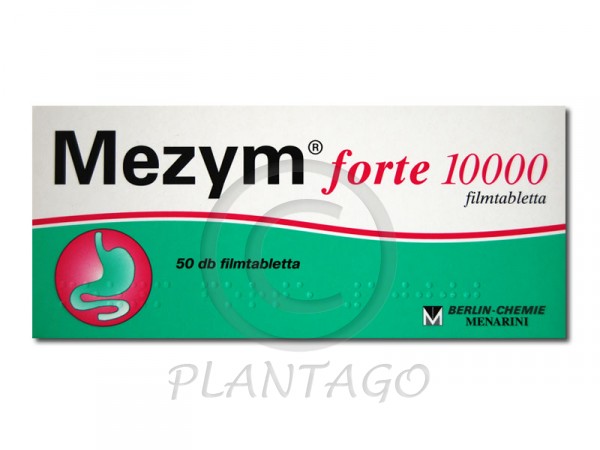 Mezym forte 10000 filmtabletta 50x