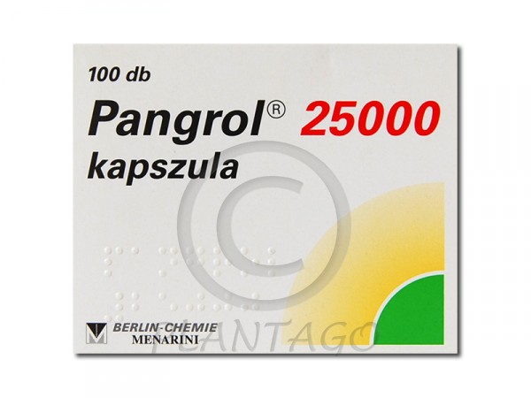 Pangrol 25000 kapszula 100x