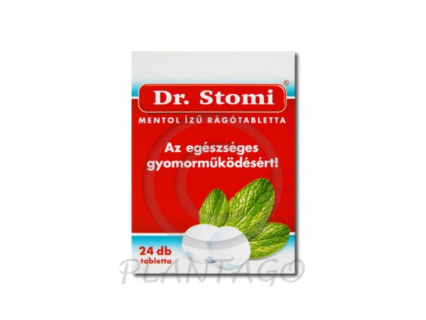 Dr. Stomi forte rágótabletta mentol 24x