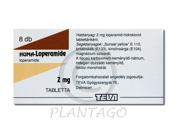 Huma-Loperamide 2mg tabletta 8x