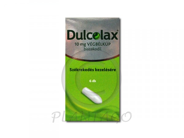 Dulcolax végbélkúp 6x