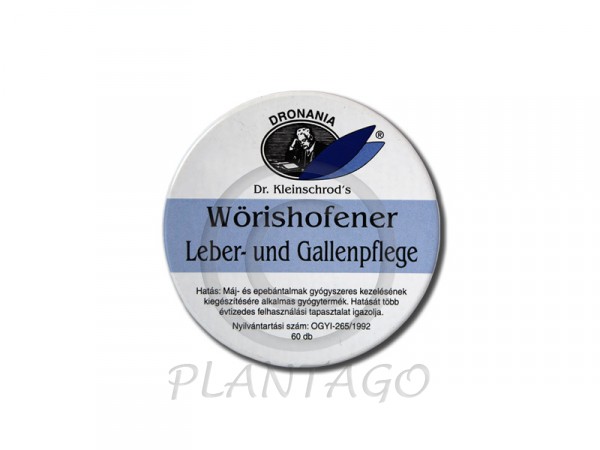Wörishofener Leber- und Gallenpflege tabletta 60x