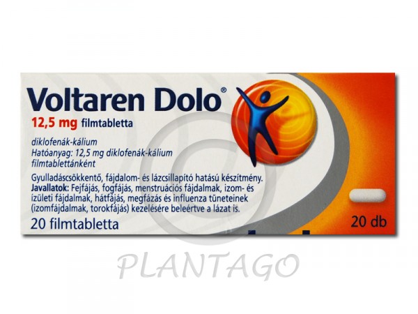 Voltaren Dolo 12,5 mg filmtabletta 20x