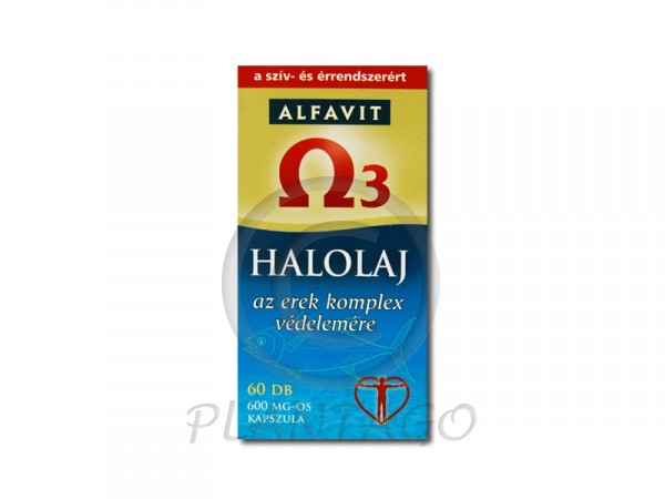 Alfavit halolaj kapszula 60x