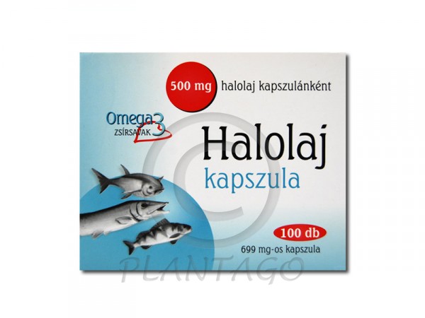 Halolaj kapszula 500mg 100x