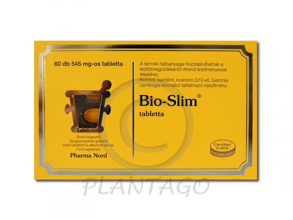 bio slim fogyókúrás tabletta