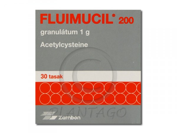Fluimucil 200 granulátum 1g 30x1g