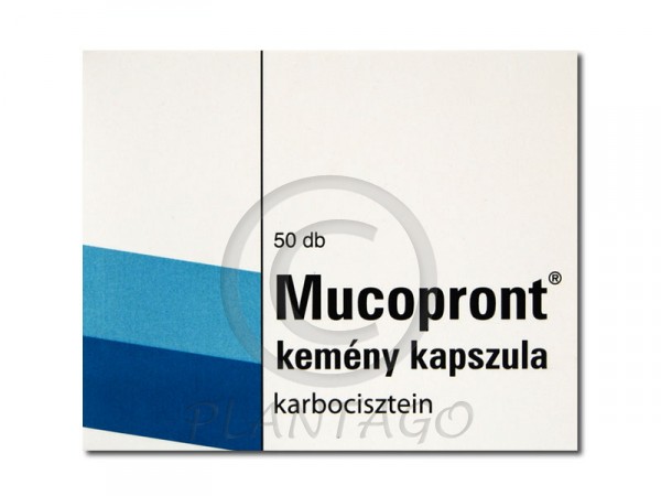 Mucopront  kemény kapszula 50x