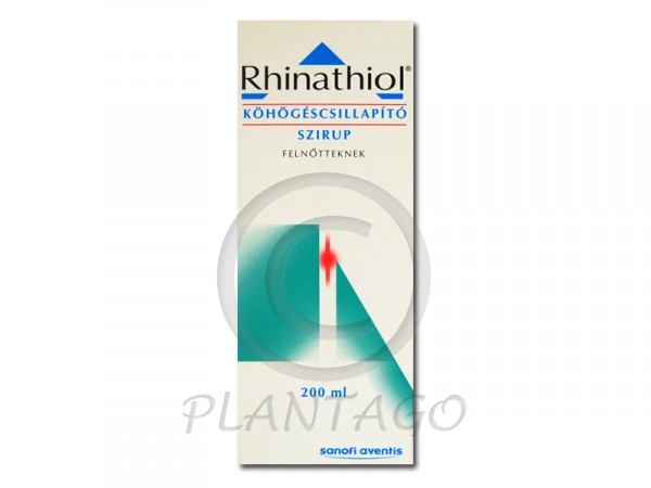 Rhinathiol kököhögéscsillapító szirup felnőtteknek 1x200ml