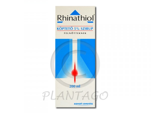 Rhinathiol köptető 5%szirup felnőtteknek 1x200ml