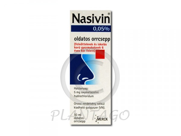 Nasivin 0,05% orrcsepp 10ml