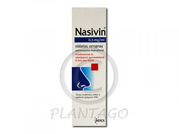 Nasivin 0,05% adagoló orrspray 1x10ml