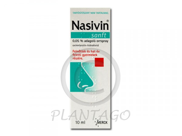 Nasivin Sanft 0,05% adagoló orrspray 10ml
