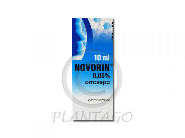 Novorin orrcsepp 0,05% 10ml
