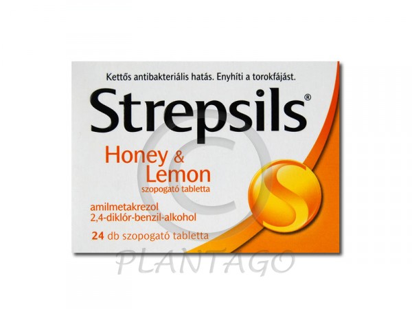 Strepsils Honey and lemon tabletta 24x