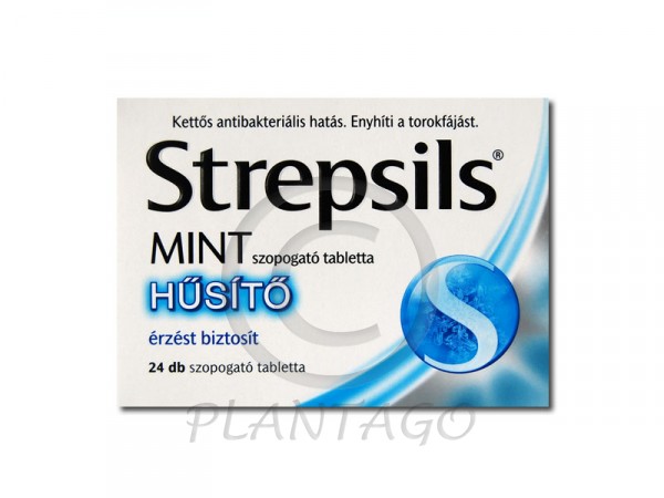 Strepsils Mint szopogató tabletta 24x
