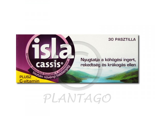 Isla-Cassis Plus C-vitamin szopogató tabletta 30x