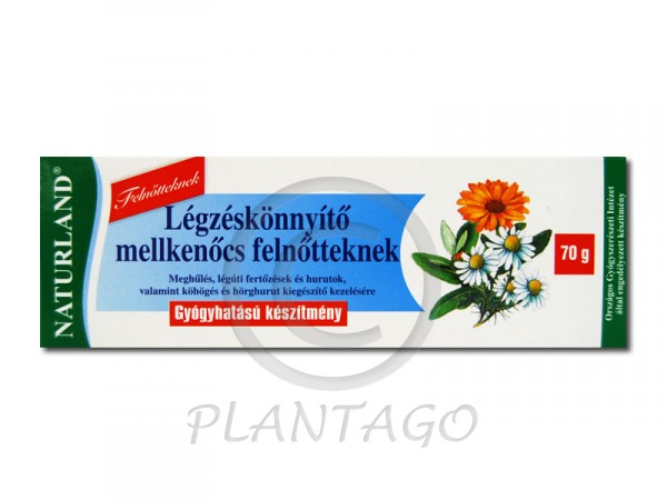 Naturland légzéskönnyítő mellkenőcs felnőtt 70g