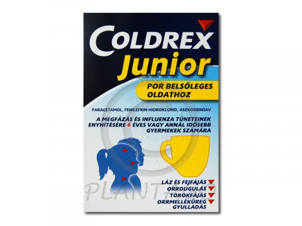 Coldrex Junior por belsőleges oldathoz 10x