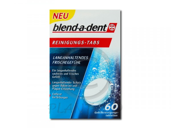 Blend-a-dent műfogsortisztító tabletta 60x