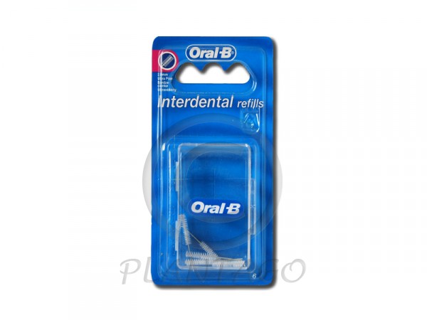 Oral-B fogkefe interdental finom kúpos 6x