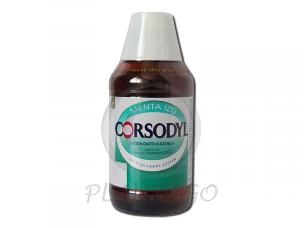 Corsodyl szájfertőtlenítő alkoholmentes 300ml