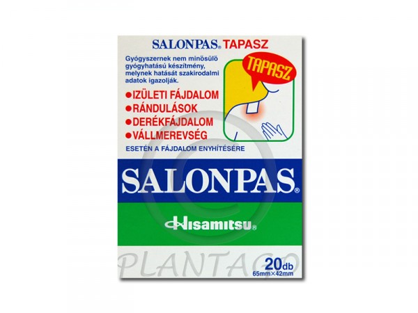 Salonpas fájdalomcsillapító gyógytapasz 20x