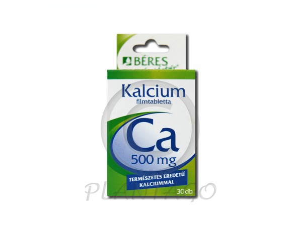 Béres Egészségtár Kalcium 500mg filmtabletta 30x