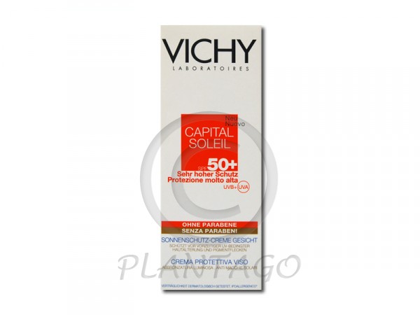 Vichy Capital Soleil napozó krém FF50+ arcra 50ml