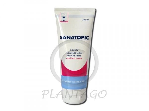 Sanatopic bőrpuhító krém kézre lábra 200ml