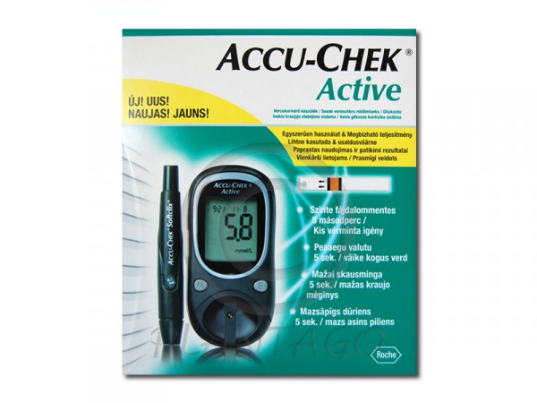 AccuChek Active vércukormérő készülék 