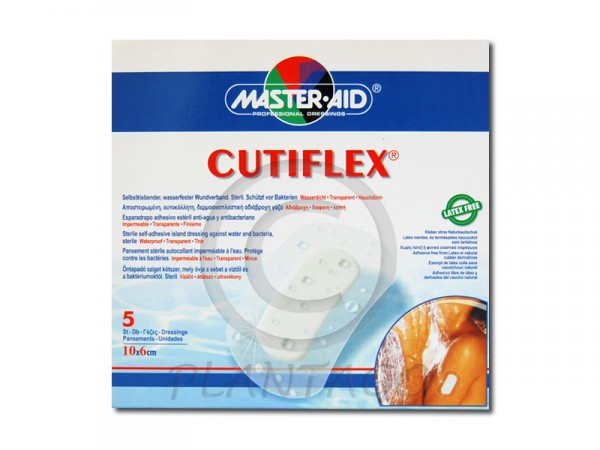 Master Aid Cutiflex 10x6cm 5x