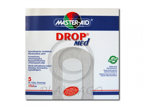 Master Aid Dropmed 10x6cm 5x