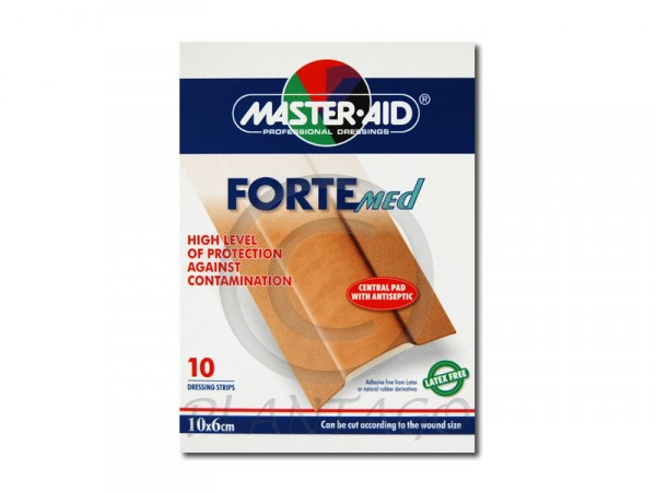 Master Aid Forte med sebtapasz vízálló 10x6cm 10x
