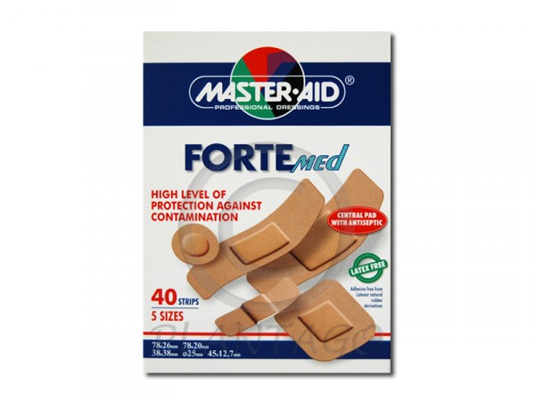 Master Aid Forte med sebtapasz vízálló különböző 40x