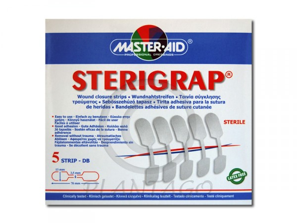 Master Aid Sterigrap sebösszehúzó tapasz 5x