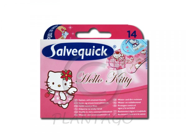 Salvequick sebtapasz Hello Kitty 14x