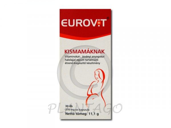 Eurovit kismama étrendkiegészítő kapszula 30x