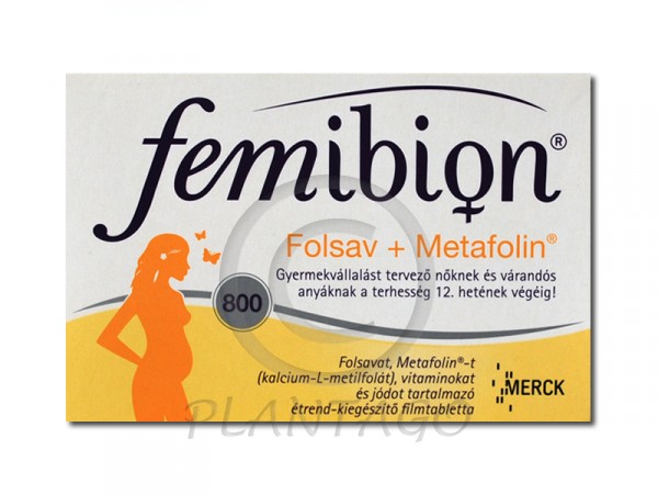 Femibion 800 folsav metafolin tabletta 30x