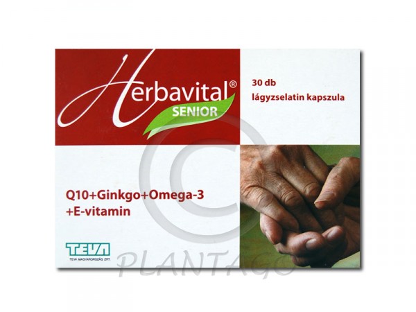 Herbavital Senior lágyzselatin kapszula 30x