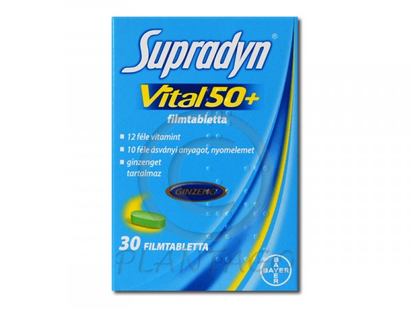 Supradyn Vital 50+ filmtabletta 30x