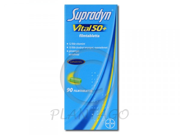 Supradyn Vital 50+ filmtabletta 90x